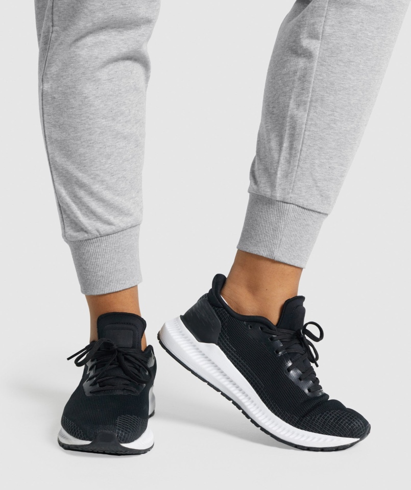 Joggersy Gymshark Treningowe Jasnoszare Marl
