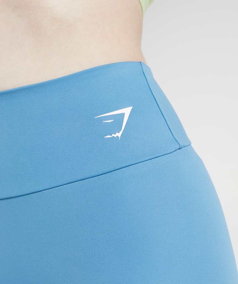 Legginsy Treningowe Gymshark Przybrzeżne Niebieskie