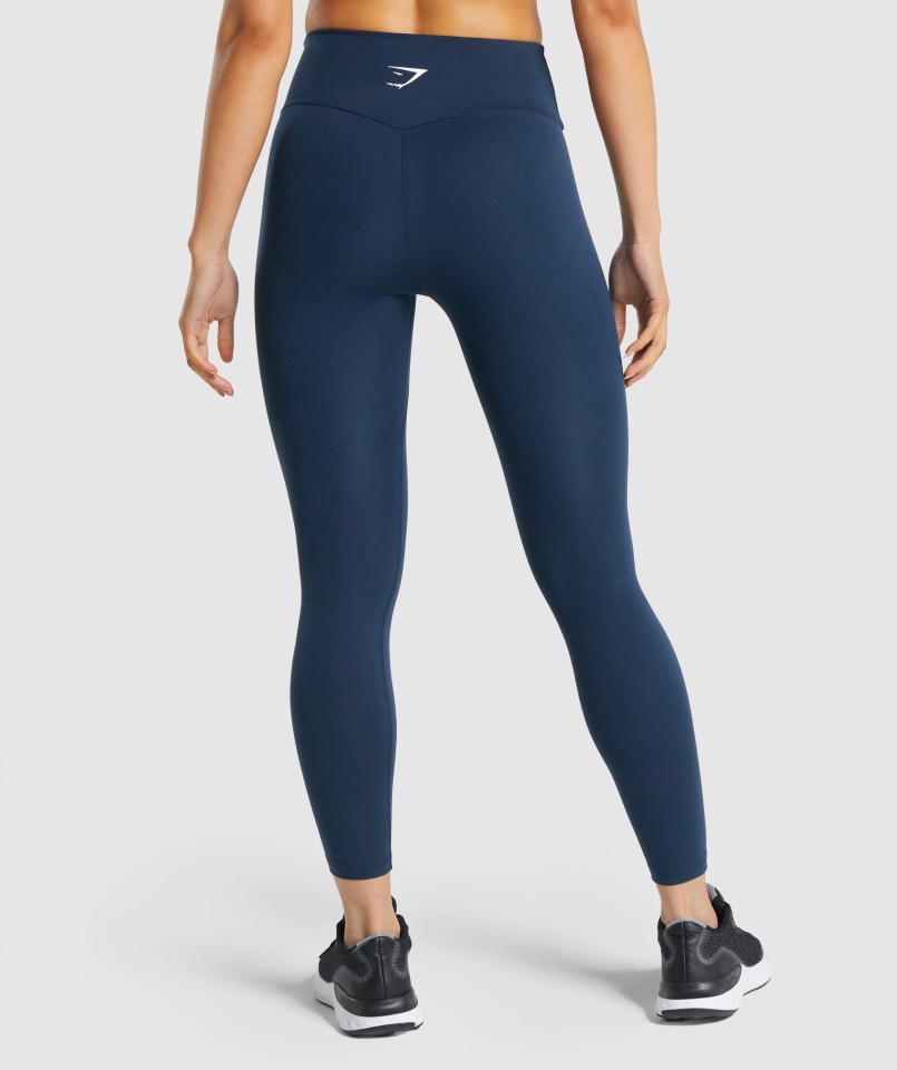 Legginsy Treningowe Gymshark Granatowe