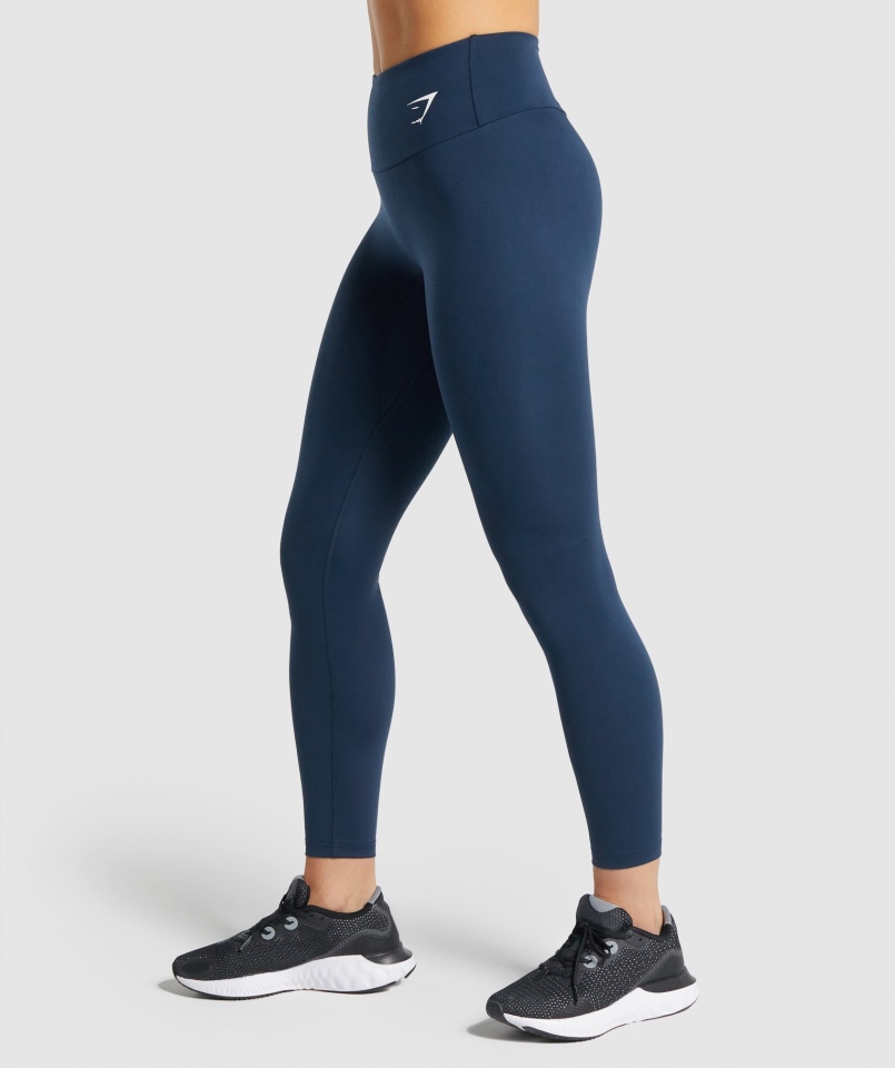 Legginsy Treningowe Gymshark Granatowe