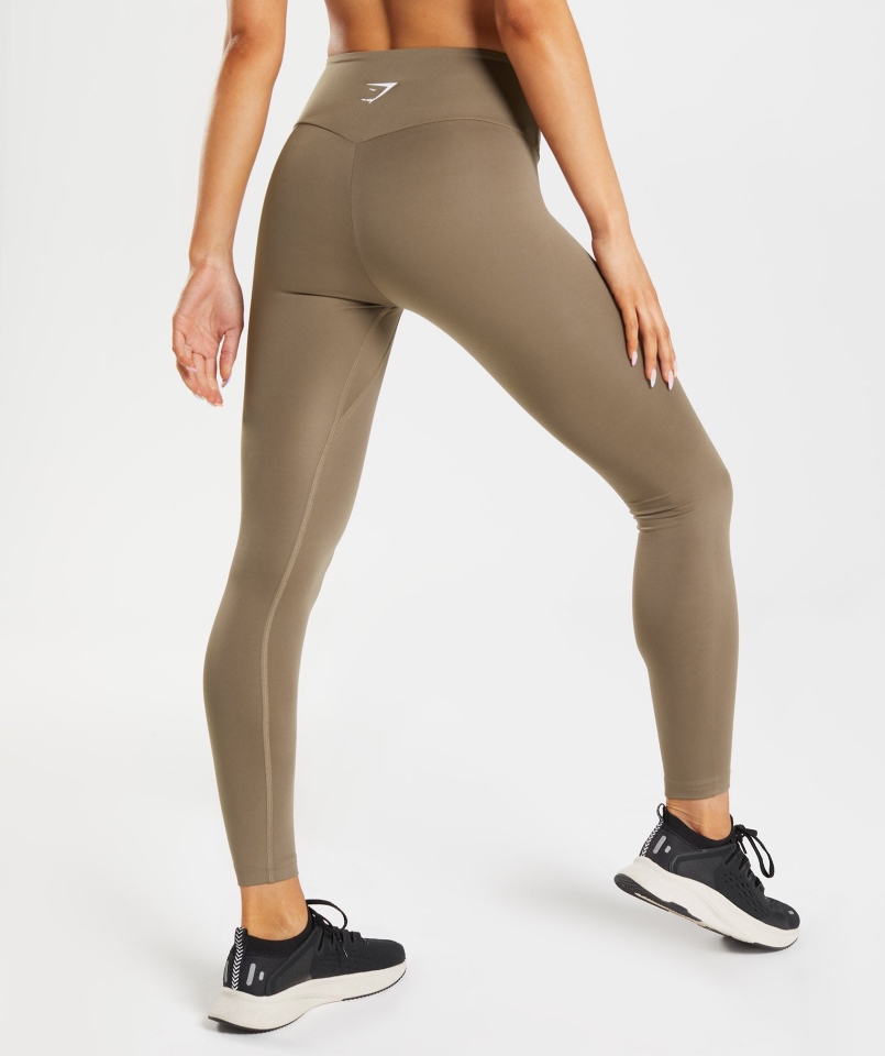 Legginsy Treningowe Gymshark Soul Brown