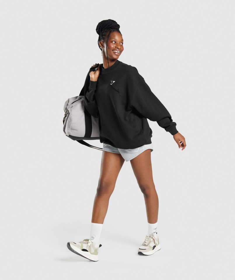 Gymshark Treningowa Bluza Oversize Czarna