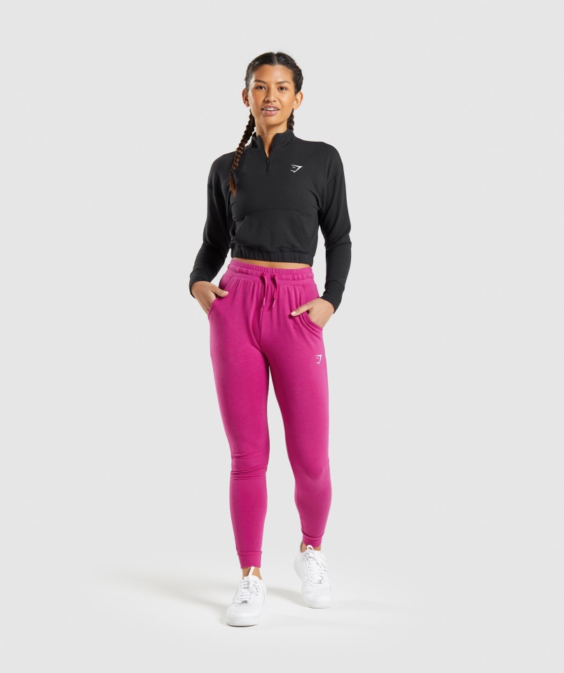 Gymshark Treningowy Sweter Pippa Czarny
