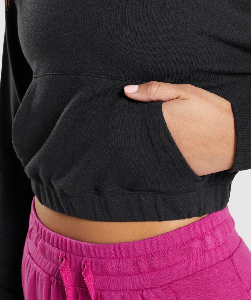 Gymshark Treningowy Sweter Pippa Czarny
