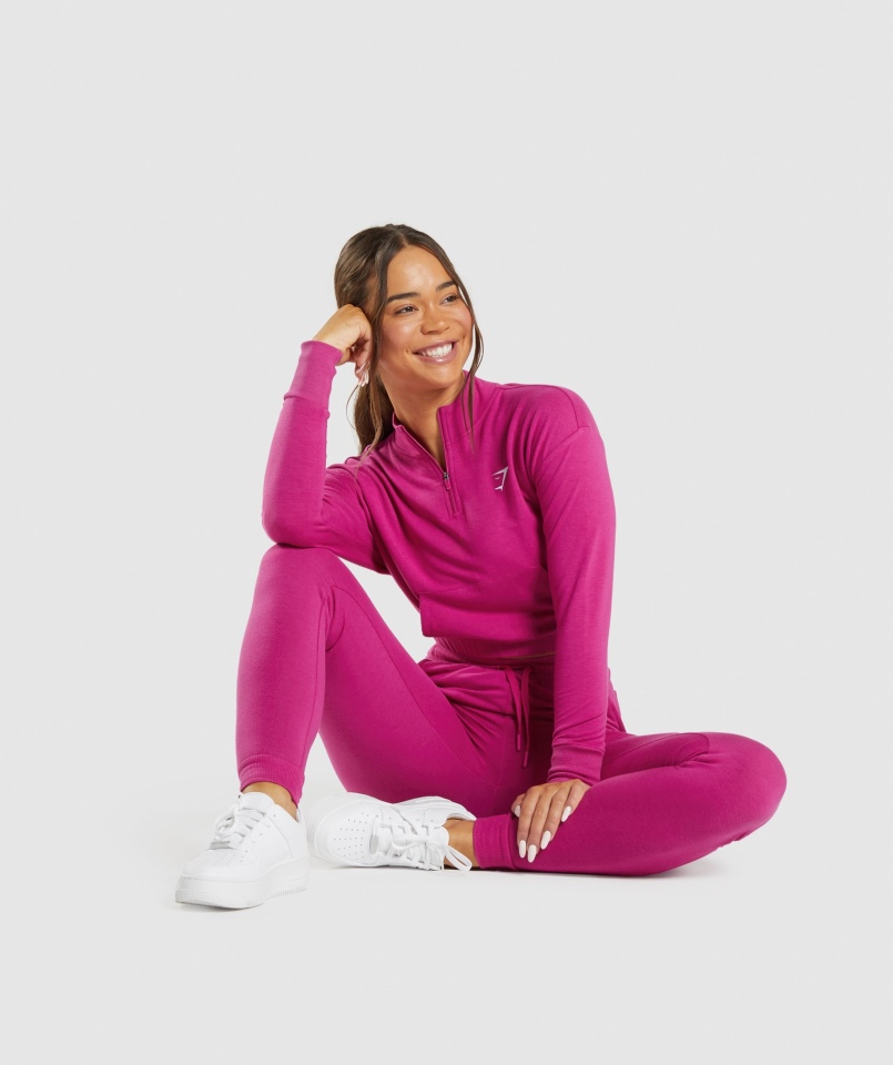Gymshark Trening Pippa Pulower Smok Różowy