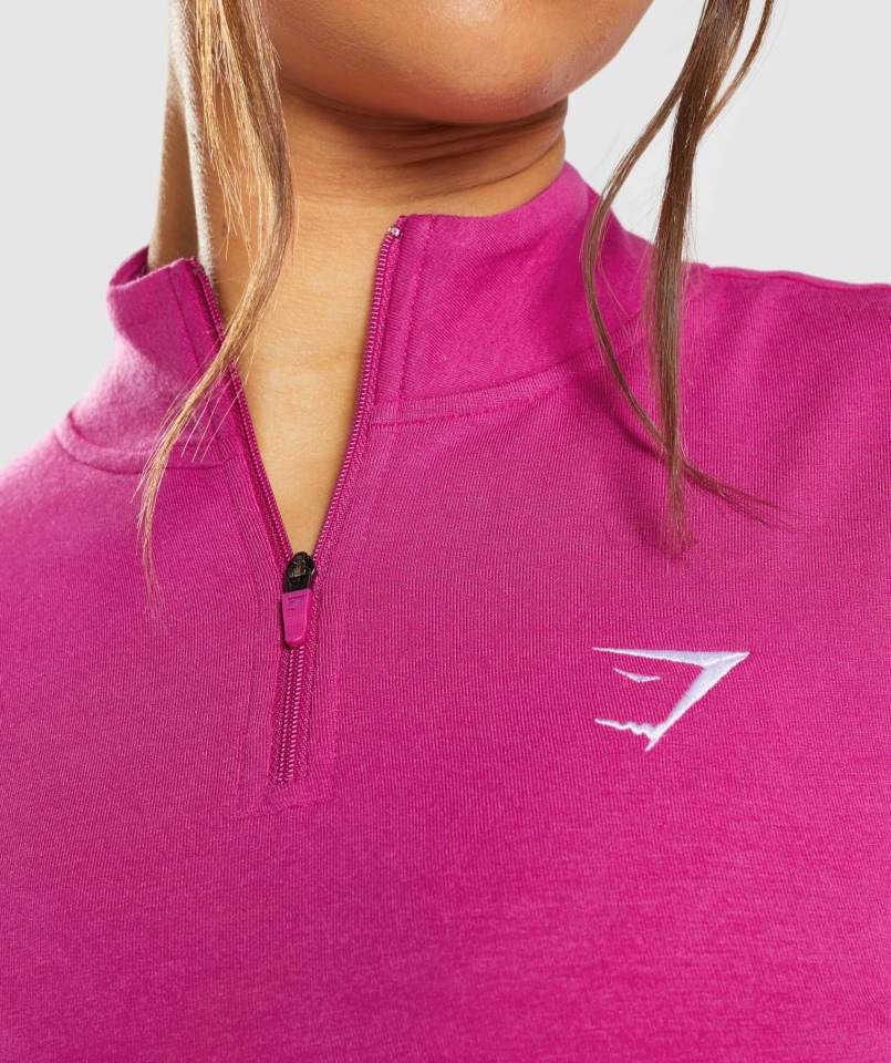 Gymshark Trening Pippa Pulower Smok Różowy