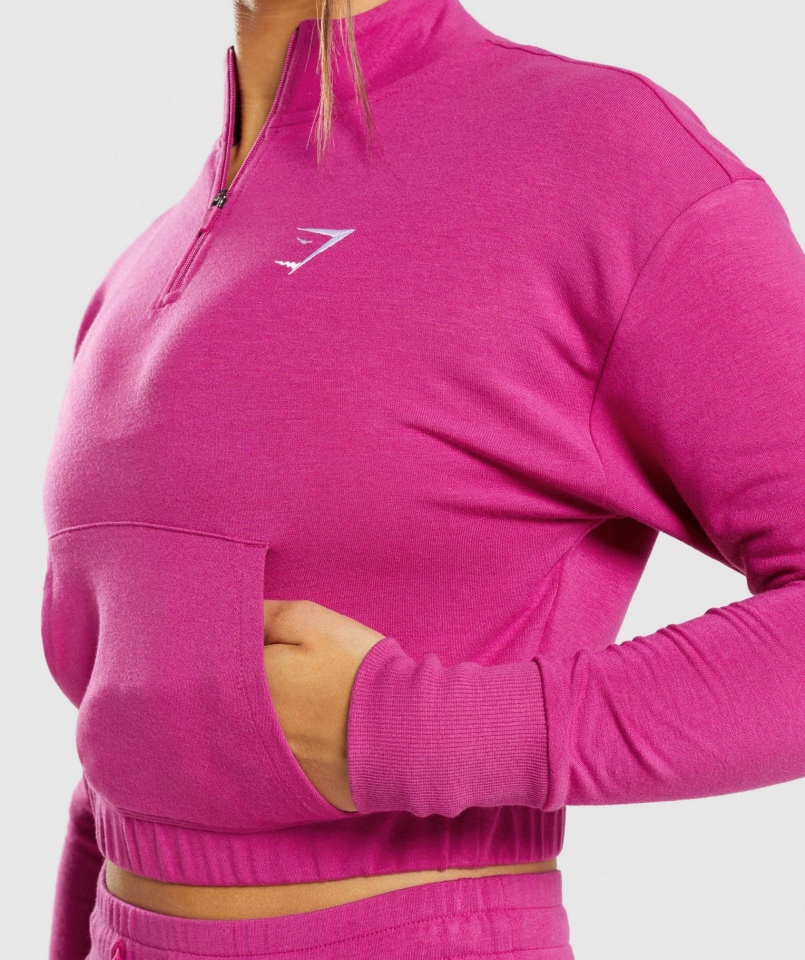Gymshark Trening Pippa Pulower Smok Różowy