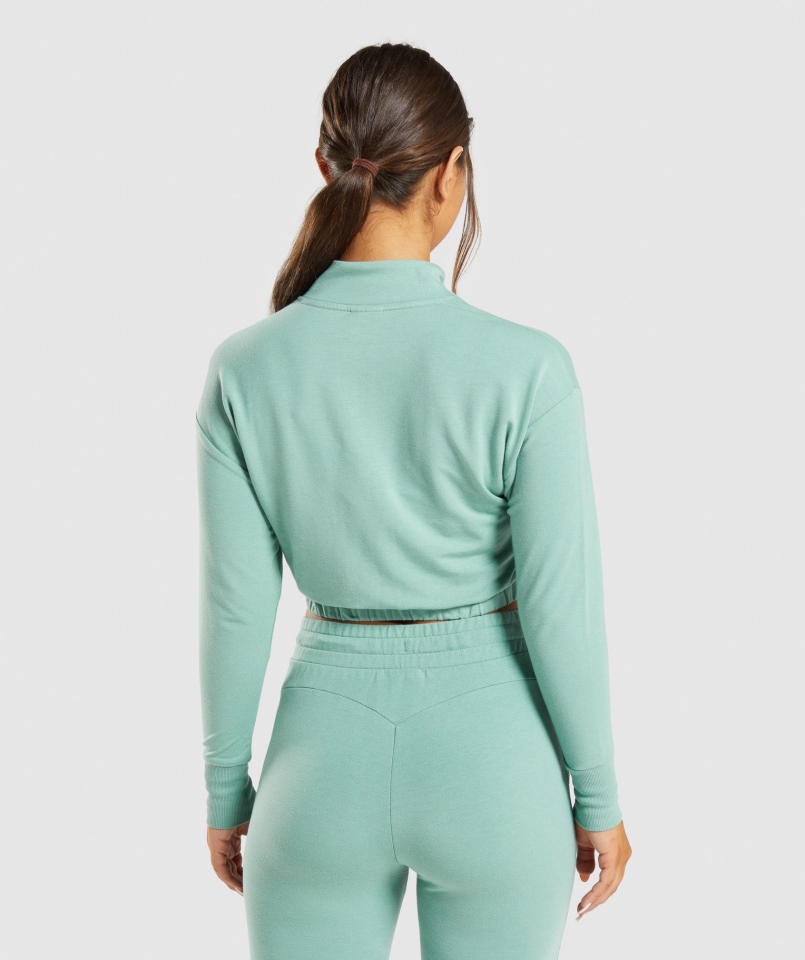 Gymshark Treningowy Sweter Pippa Maya Niebieski