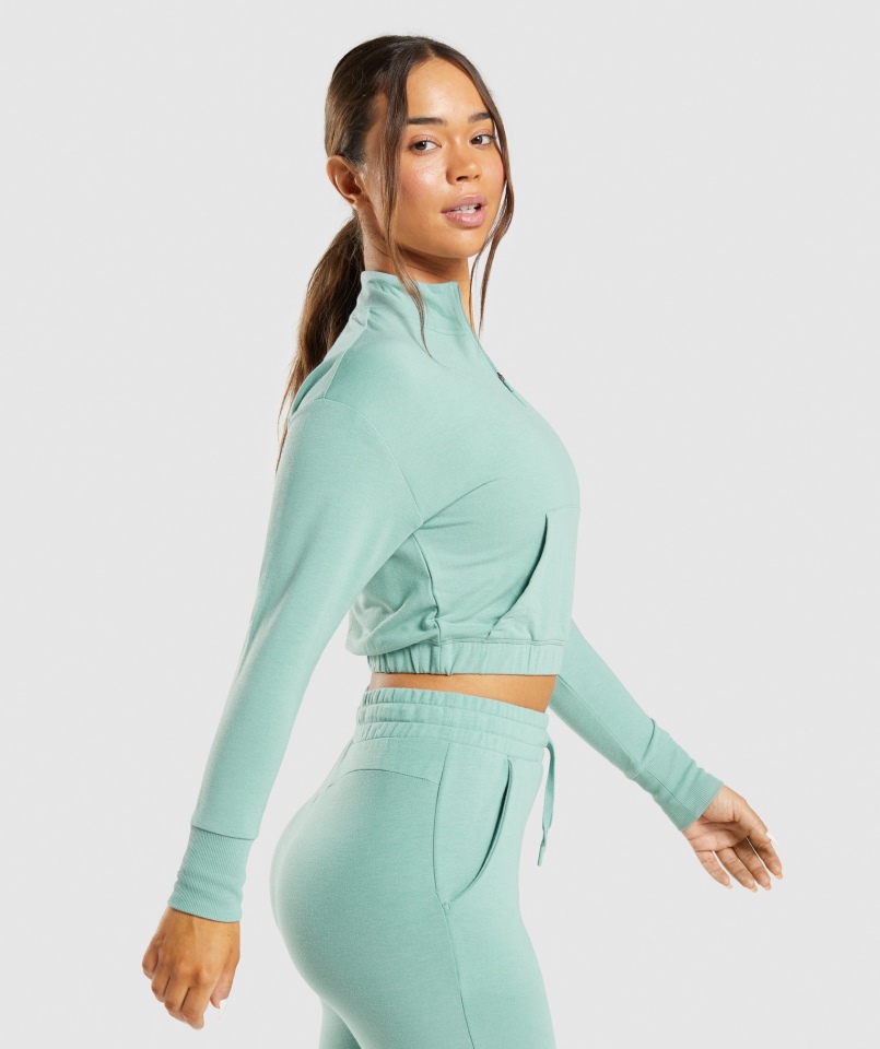 Gymshark Treningowy Sweter Pippa Maya Niebieski