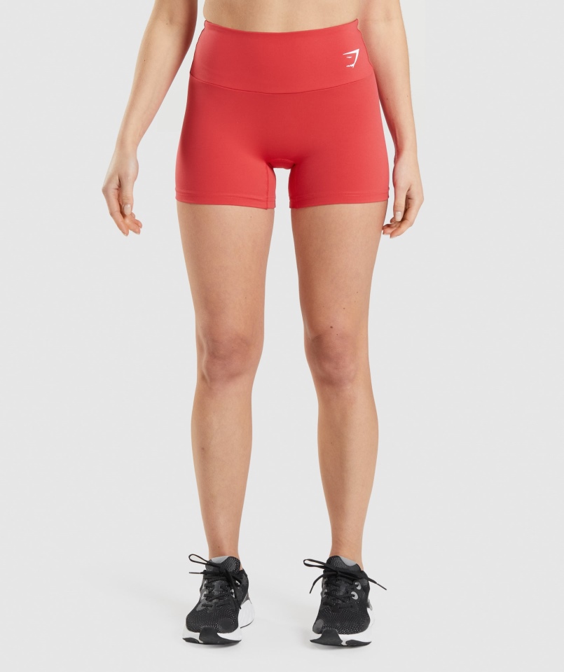 Spodenki Treningowe Gymshark Rubinowoczerwone