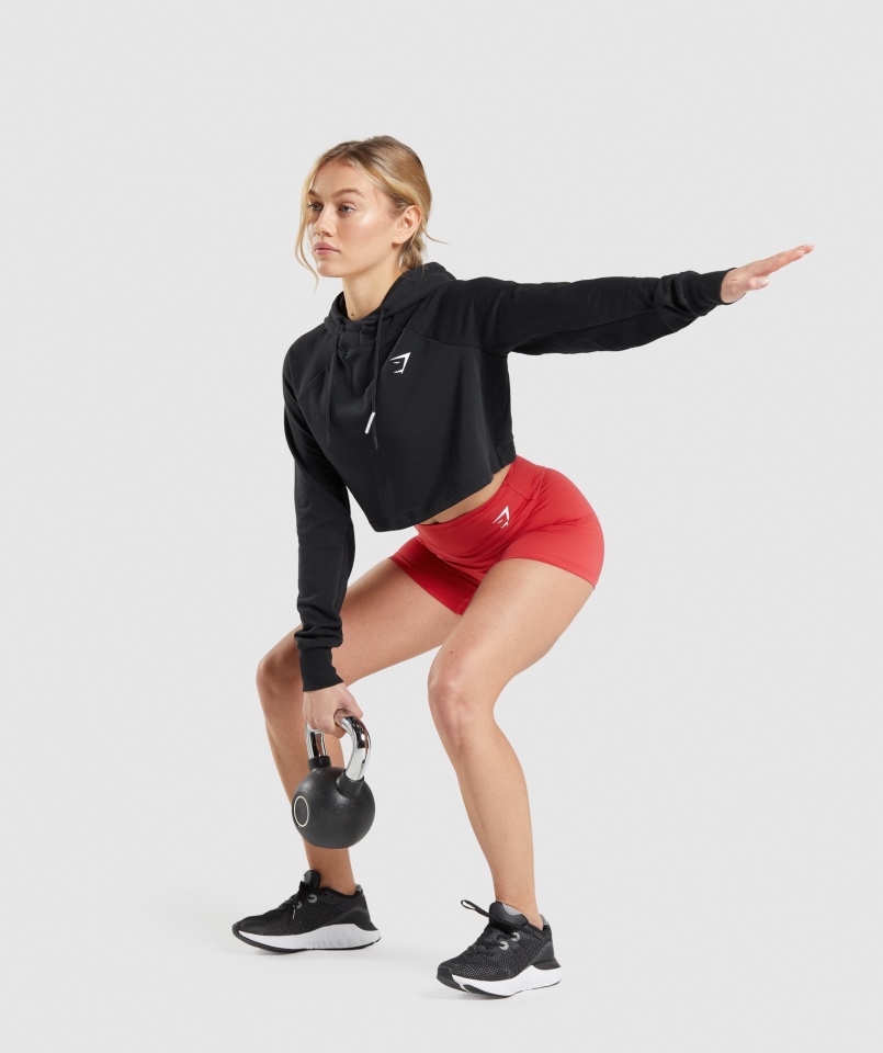 Spodenki Treningowe Gymshark Rubinowoczerwone