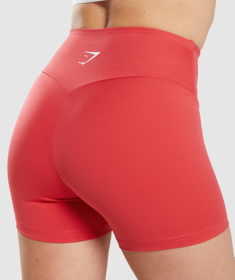 Spodenki Treningowe Gymshark Rubinowoczerwone