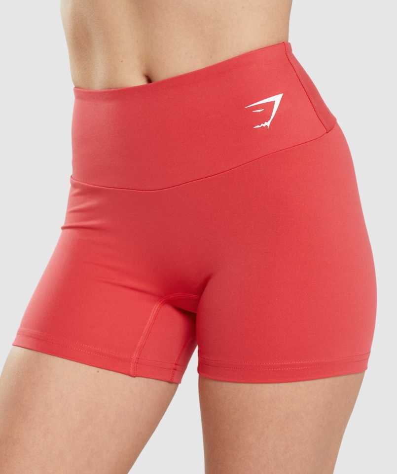 Spodenki Treningowe Gymshark Rubinowoczerwone