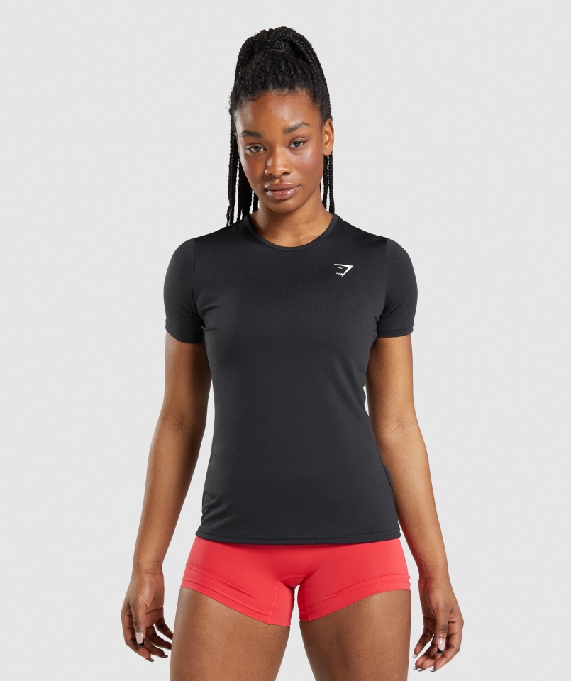 Koszulka Treningowa Gymshark Czarna