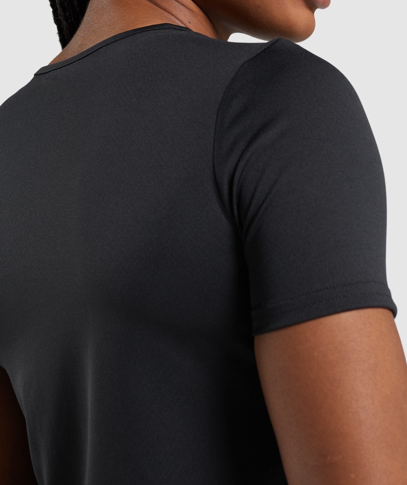 Koszulka Treningowa Gymshark Czarna