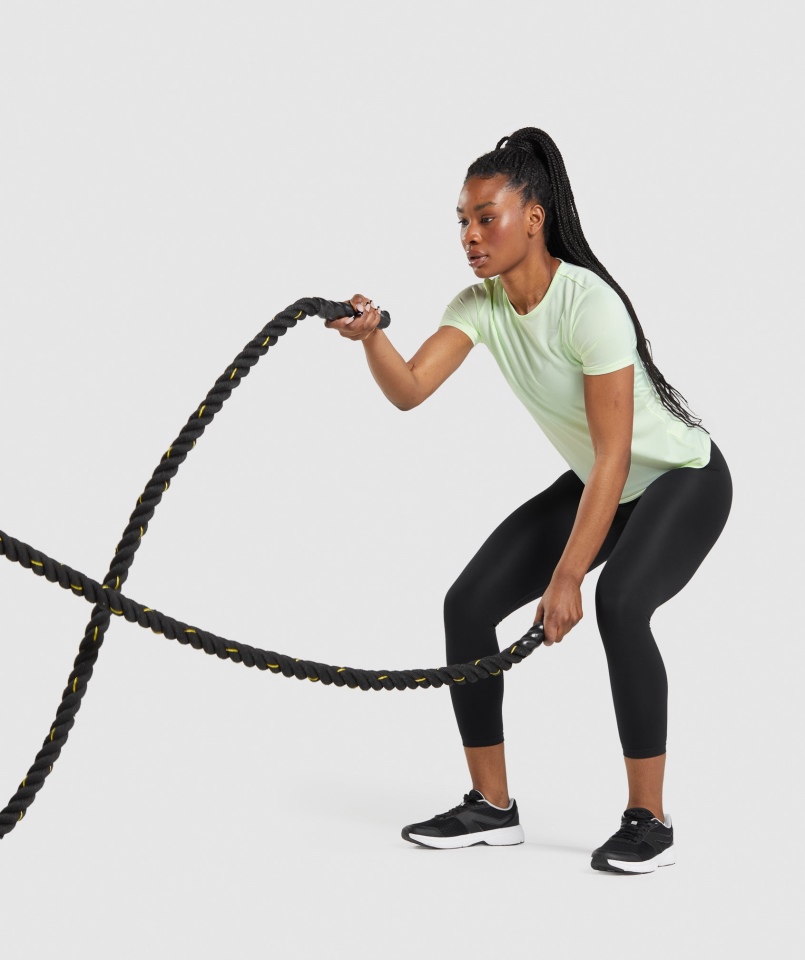 Koszulka Treningowa Gymshark Ogórkowa Zieleń