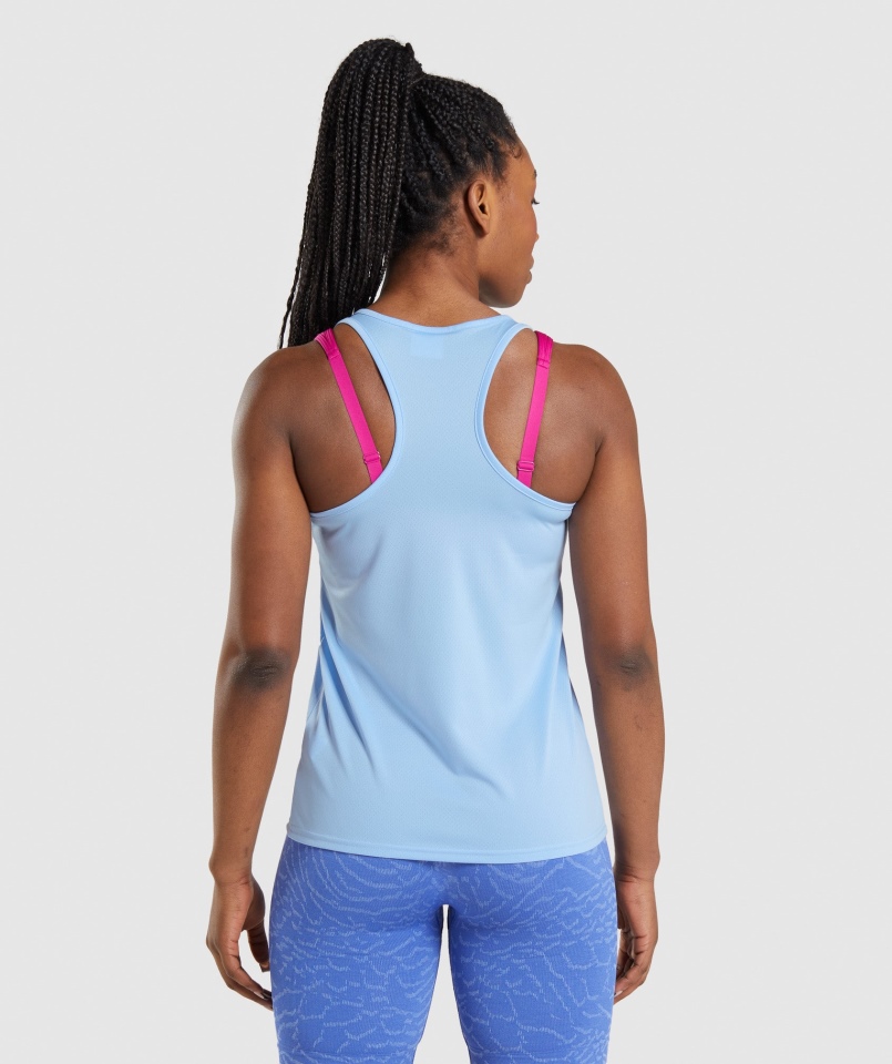 Kamizelka Treningowa Gymshark Moonstone Niebieska