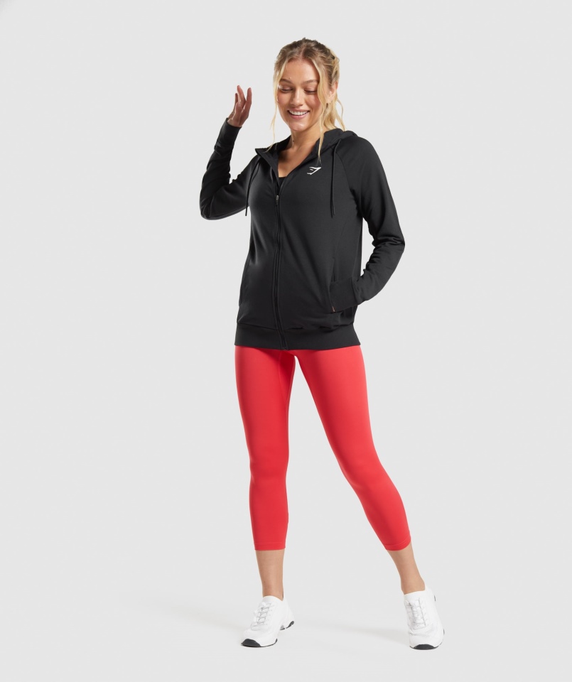 Bluza Treningowa Z Kapturem Gymshark Czarna