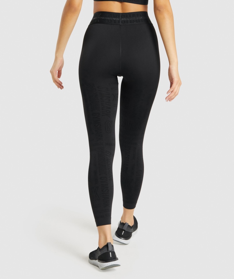 Legginsy Gymshark Vision Czarne