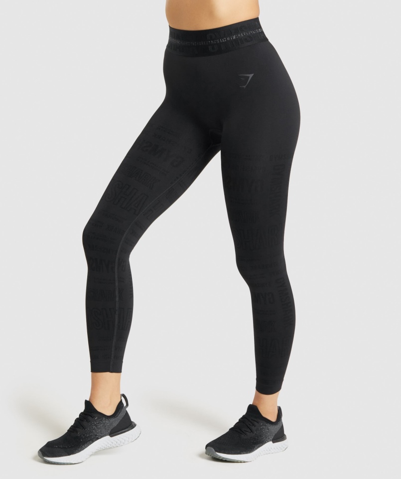 Legginsy Gymshark Vision Czarne