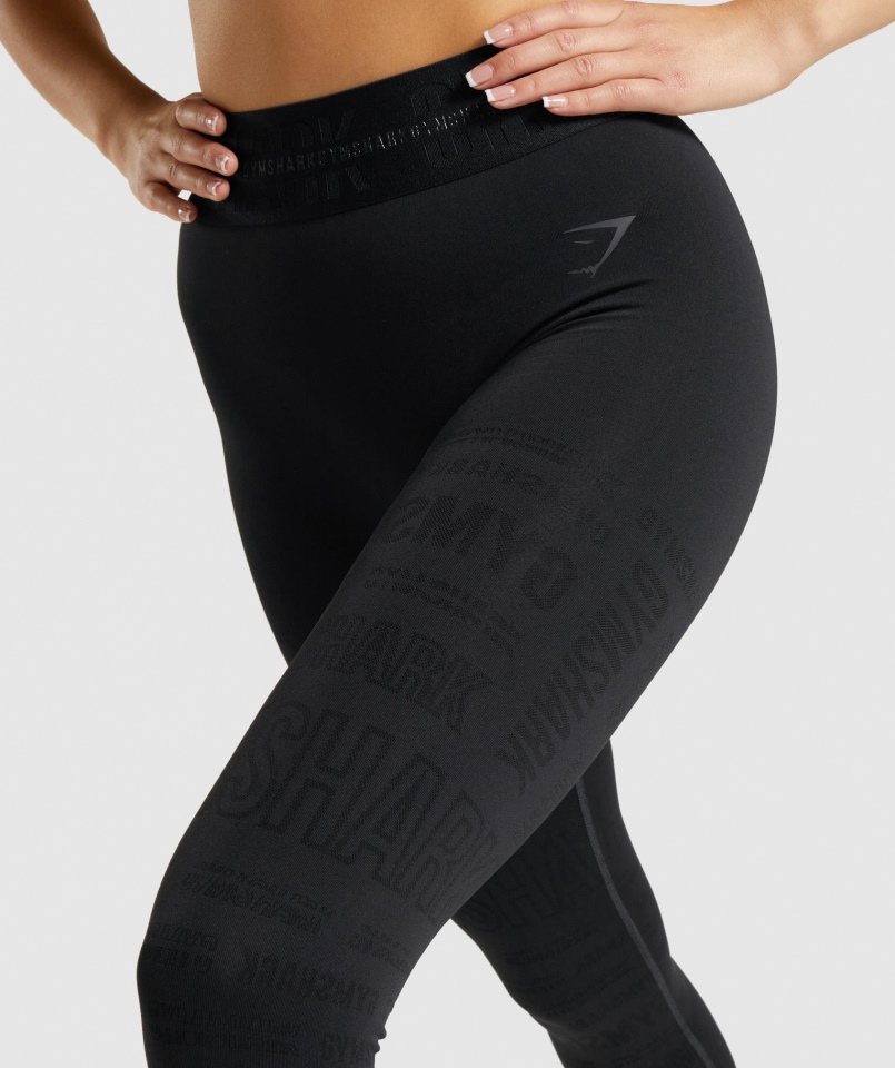 Legginsy Gymshark Vision Czarne