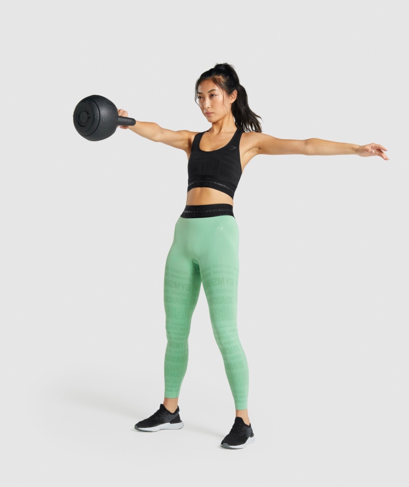 Biustonosz Sportowy Gymshark Vision Czarny
