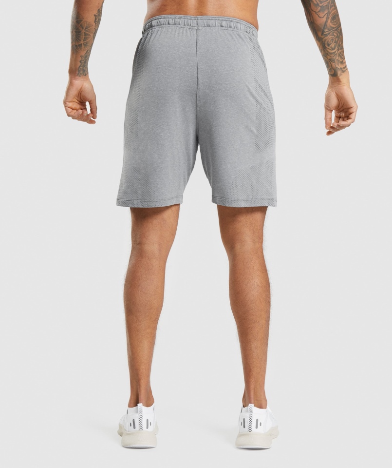 Gymshark Vital Light Szorty Antracytowe Marl