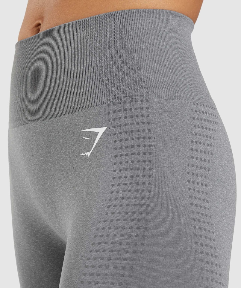Gymshark Vital Bezszwowe Legginsy 2.0 Smokey Grey Marl