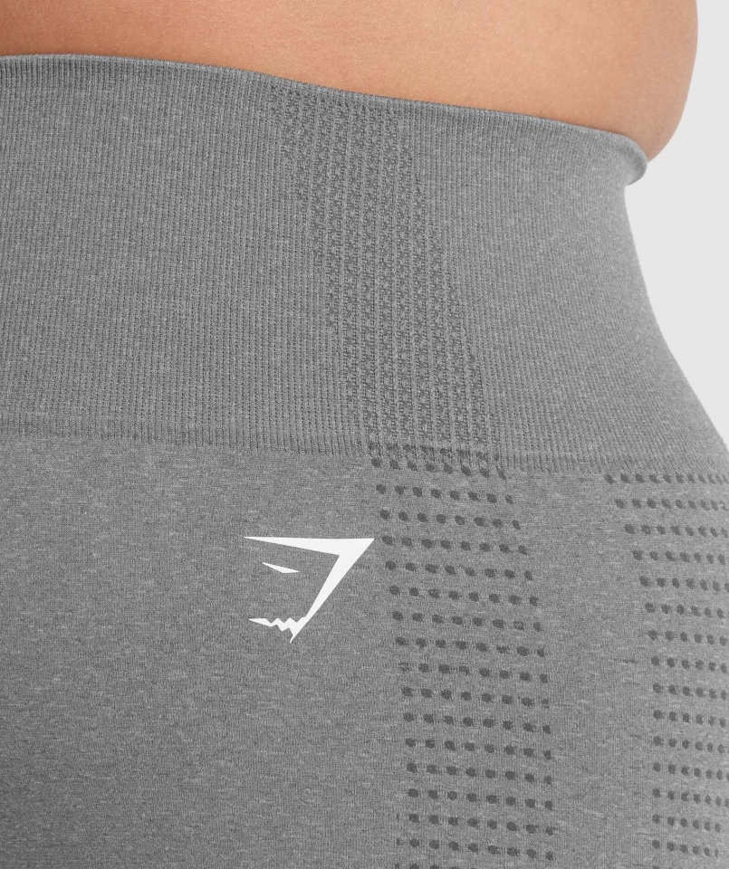 Gymshark Vital Bezszwowe Szorty 2.0 Smokey Grey Marl