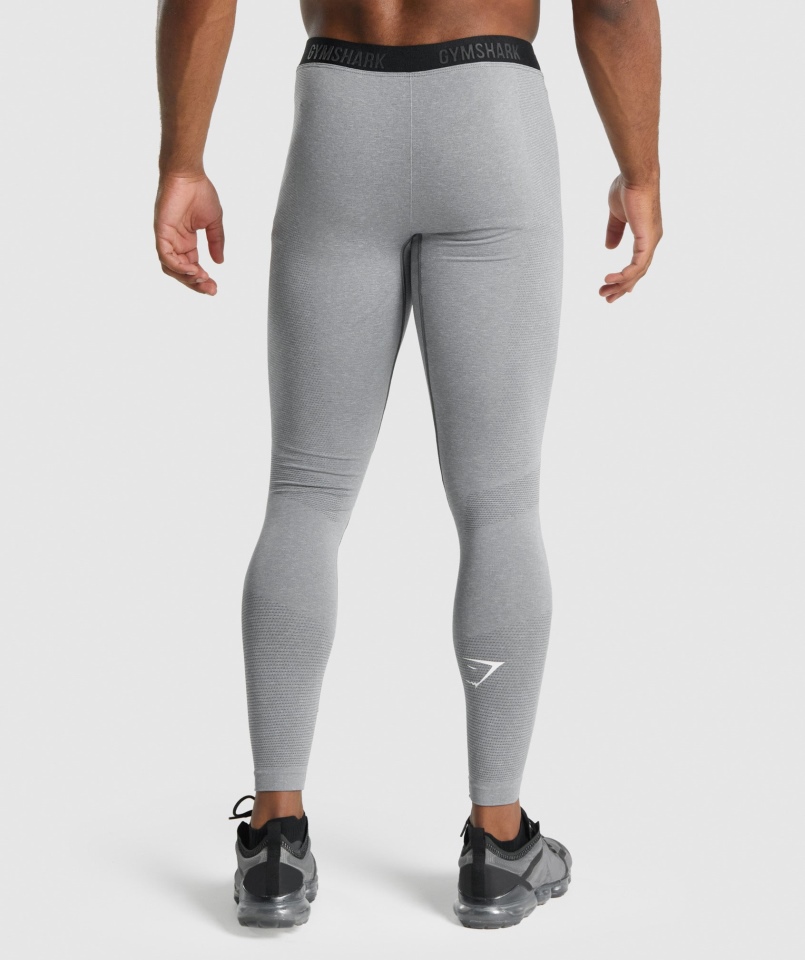 Gymshark Vital Bezszwowe Legginsy Antracytowe Marl
