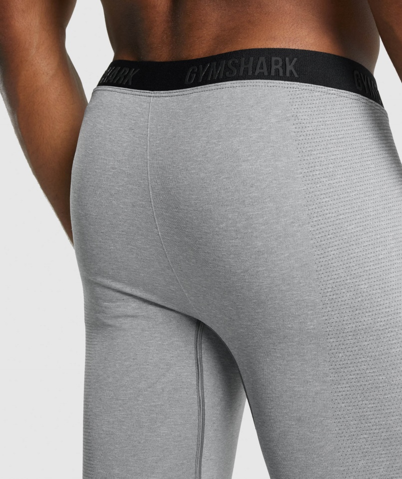 Gymshark Vital Bezszwowe Legginsy Antracytowe Marl