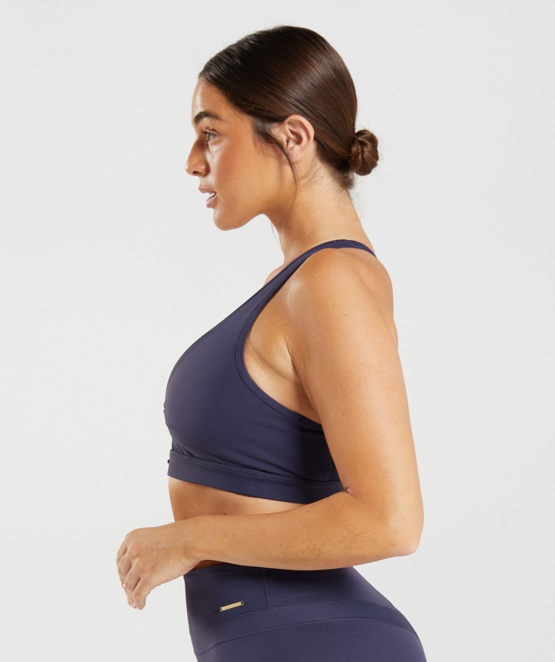 Biustonosz Sportowy Gymshark Whitney Indygo Navy