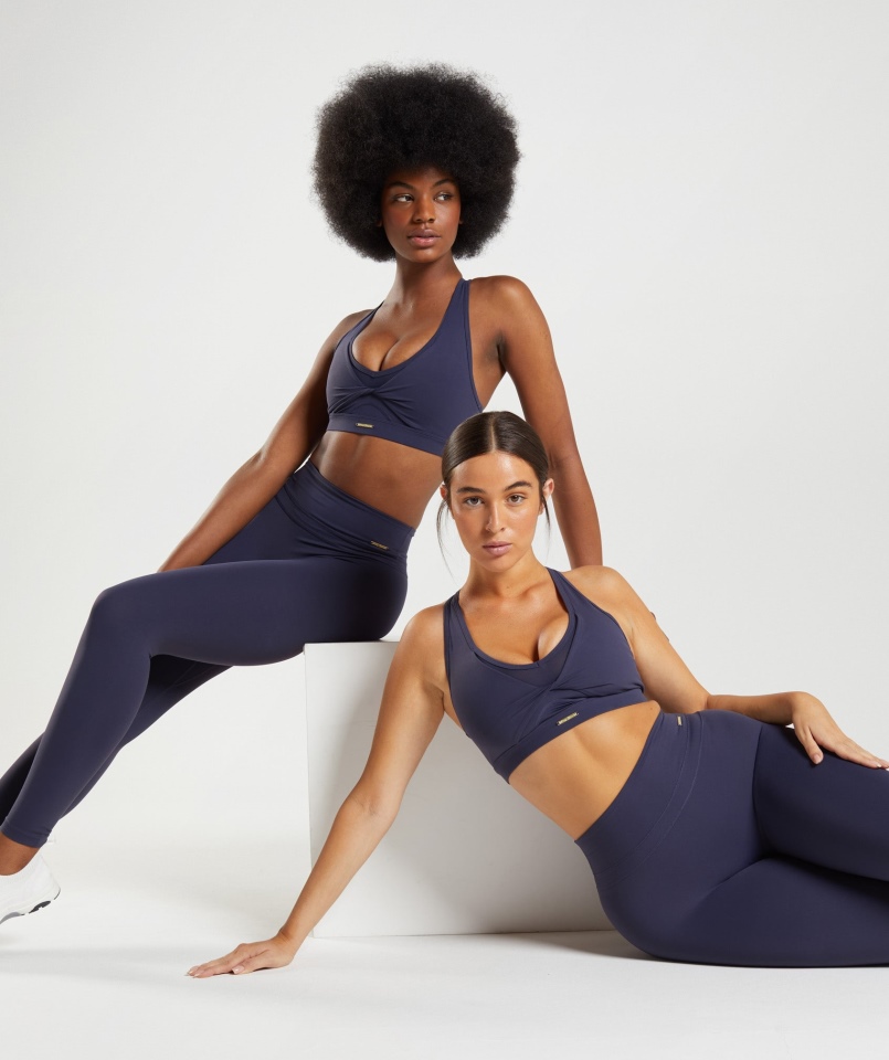 Biustonosz Sportowy Gymshark Whitney Indygo Navy